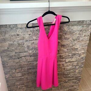 Altar’d State Hot Pink Cross Back Dress!